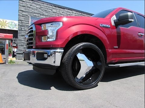 2016 FORD F150 WITH 26 INCH RIMS & TIRES (BLADES)