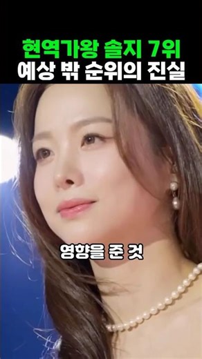 The Controversy Over Solji's 7th Place on King of Masked Singer: The Hidden Reason Behind the Une...