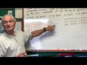 Compound vs. Simple Interest Explained | DAT Math | OAT Math | DAT Destroyer