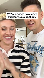 How many children we want to adopt 🥹👶 #adoption #reaction #comedy | Matthew and Ryan