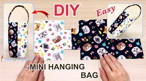 16K views · 392 reactions | Easy Diy Mini Hanging Bag Sewing Tutorial At Home | | P&K Handmade | Facebook