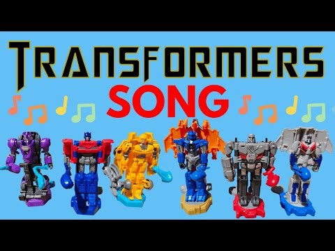 Transformers Song | Roll Out, Transformers! | Optimus Prime Bumblebee Megatron Starscream Kids Toys