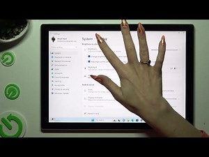 How to Turn On/Off Auto-Brightness on MICROSOFT Surface Pro 7+?