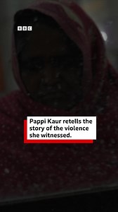 3.1K views · 19 reactions | Former Indian Prime Minister Indira Gandhi's assassination by her two Sikh bodyguards in 1984 sparked anti-Sikh riots in many parts of the country. At least 3,000 Sikhs were killed in the violence. Pappi Kaur was 15 at the time. In this film, she spoke to her family members about losing her loved ones in the riots and how the event changed her life. This video was first published on the BBC News India YouTube channel on 27 April 2023. | BBC News India | Facebook