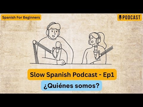 Slow Spanish Podcast with Spanish and English subtitle - 1| Spanish Listening Practice for Beginners