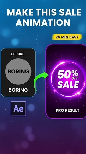 Create a PRO Modern Motion Graphics Animation │ After Effects Tutorial (Motion Design Full Video)