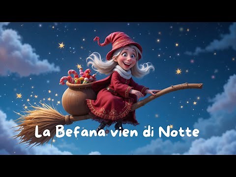 La Befana vien di notte 🧹✨ | Canzone della Befana per Bambini | Epifania Baby Song