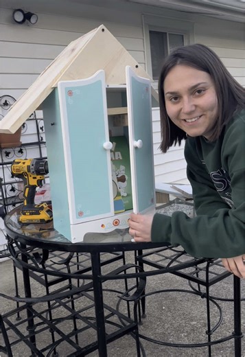 Making a little library for my front yard 😊 | DIY Backyard Projects