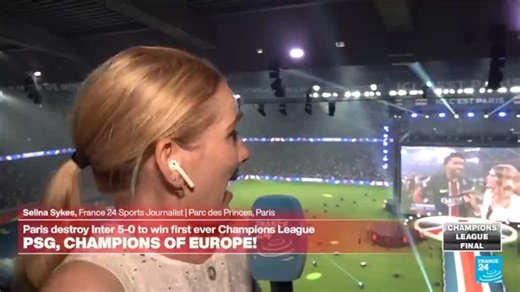 History ! PSG crowned Champions of Europe with 5-0 final win