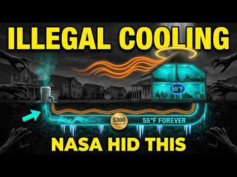 This $300 Tunnel Keeps Any Home 55°F Forever — The Amish System the Cooling Industry Made Illegal