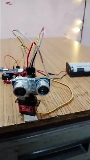 How to make a Radar using Arduino Nano #arduino #robotics