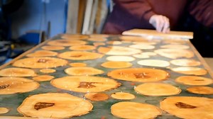 47K views · 392 reactions | Epoxy Resin Table! Homemade | Woodworking Enthusiasts | Facebook