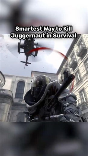 Smartest Way to Kill A Juggernaut in Survival Mode #mw3survival #mw3