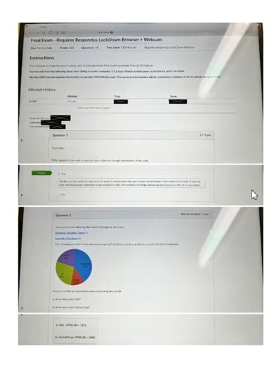 MATH 110 Final Exam and Statistics Assistance