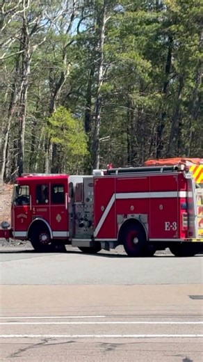 4/11/26 Kingston ma fire dept engine 3 returning/ backing into quarters