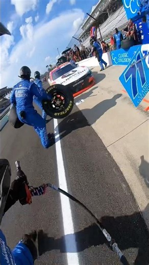 2025 NASCAR Xfinity Series Pit Stop Indianapolis Motor Speedway #nascar #racing #pitstop #pitcrew