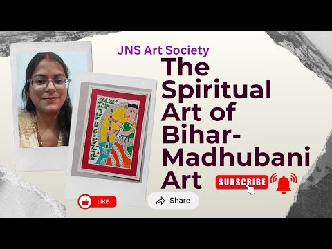 The Spiritual Art of Bihar- Madhubani- Origin| Culture| Tradition #madhubani #madhubanipainting #art