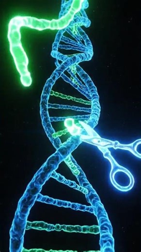 Humanity's Biggest Edit. 🧬 #CRISPR #GeneEditing #TechVisionaryDocs