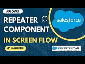 Repeater Component in Salesforce screen flow | Use repeater component in Screen flow