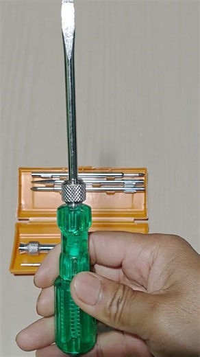 Taparia Screwdriver Set with Bulb 😱 Useful Tool #shorts