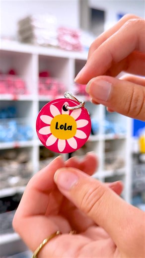 Get Magical Dog Tags ✨ That Are Built To Last 💪 100s Of Fun Designs 🐾 Add a Fun Message To The Back ✨ Lightweight, Stylish and Keeps Them Safe 🐶 Order Online In Minutes👌 | Bright Star Buddies