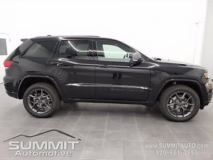 2021 JEEP GRAND CHEROKEE LIMITED 80TH ANNIVERSARY DIAMOND BLACK WALK AROUND REVIEW 21J8 SOLD! SUMMIT
