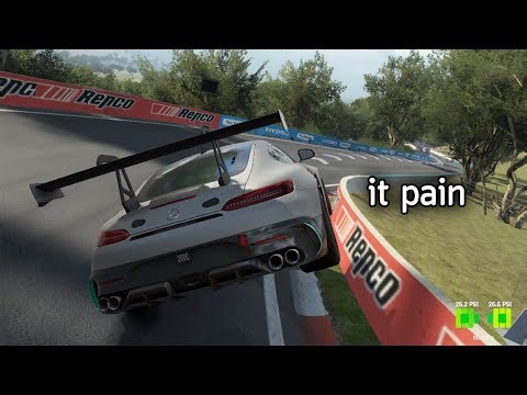 Assetto Corsa Evo Without a Wheel (adhd stream highlights)