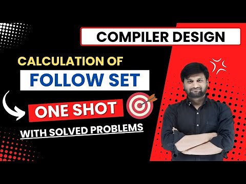 First and Follow in Compiler in Compiler Design | Find Follow ( ) in Compiler | solved examples