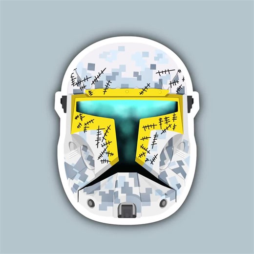 Star Wars Trooper Stickers Star Wars Vinyl Stickers Clones Rex Cody Fives Echo Wolffe Star Wars Gifts Printsbyporkins - Etsy Australia