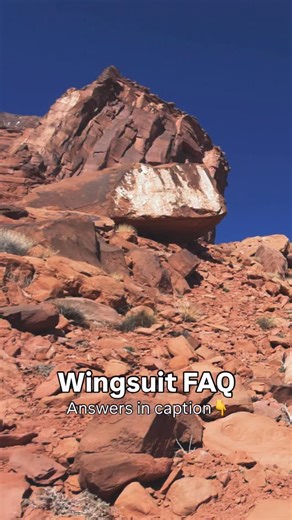 We get a lot of questions about @flywithkatie wingsuiting, here are the answers you’ve been looking for; 1- Similar to being a fighter pilot or astronaut the maximum height of a wingsuit pilot is 5’9 due to the limited size of suits. 2- Color impacts the performance of the suit. White is the fastest color while red is the slowest color suit. Color has more to do with flight performance than the design. You can also tell the experience level of a pilot by the color of their suit, similar to ski r