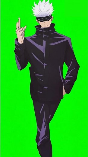 gojo green screen #jujutsukaisen #gojo