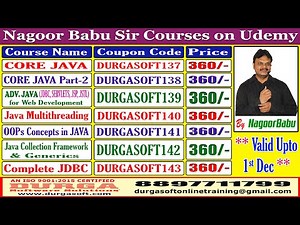 Nagoor Babu Sir Courses on Udemy