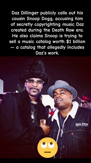 Snoop Dogg Accused of Sneaking Off With a $1B Catalog… Including Daz’s Music?! #snoopdogg #shorts