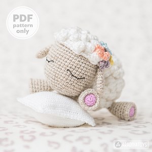 Sheep Crochet Pattern Amigurumi Lamb SHELBY by Aradiyatoys Animals Crochet Patterns Digital PDF Tutorial Handmade DIY File Easy Amigurumi - Etsy