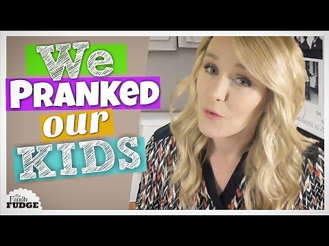 Pranking our Kids on April Fools Day +PLUS an EPIC FAIL!