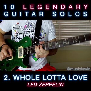 5.6M views · 113K reactions | These are my 10 favorite guitar solos to play. If you want to learn from me, check out guitarsupersystem.com | Music is Win | Facebook