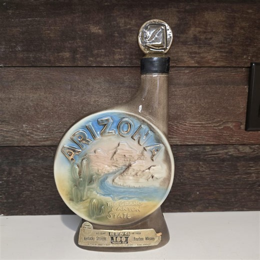 Vintage Jim Beam “arizona” Decanter, State Series - Etsy Canada