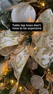 13K views · 1.8K reactions | Last year we created a tabletop tree and everything came from Walmart. The tree included. A tabletop tree can add such beauty to any space and it doesn’t have to cost a lot of money! #Christmas #budget #Xmas #designer | Deck.your.decor | Facebook