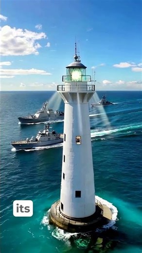 The lighthouse that changed history! #historyechoes #lighthouse