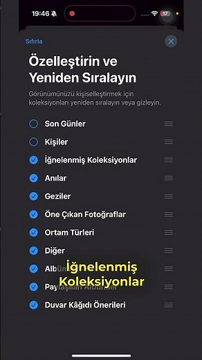 iPhone Fotoğraflar Görünümü Eskiye Nasıl Döndürülür?