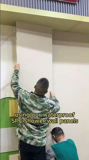 SPC Shower Wall Panels System | Bathroom Renovation Solution