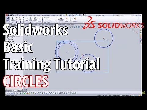 Solidworks Basic Training Tutorial - Circles and Arcs