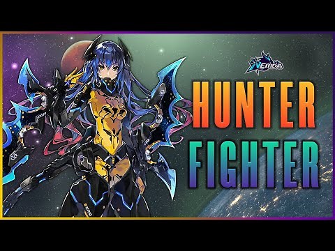 Phantasy Star Online 2 Hunter Fighter Build (Level 80)