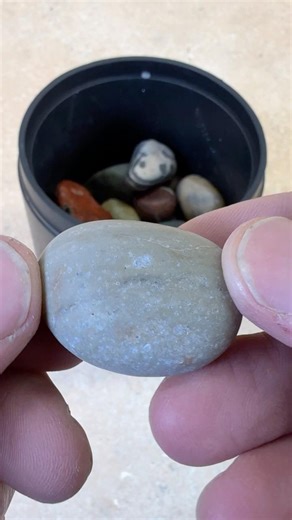 Tumbling Another Rock from Lake Superior