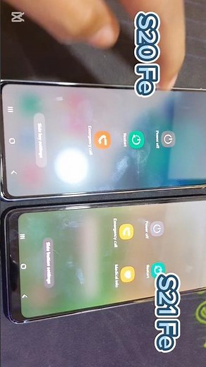 Samsung Galaxy S20 FE Vs Samsung Galaxy S21 FE 5G Reboot Test Review