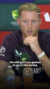 Ben Stokes reacts to going 3-0 down to Australia in Adelaide 😔