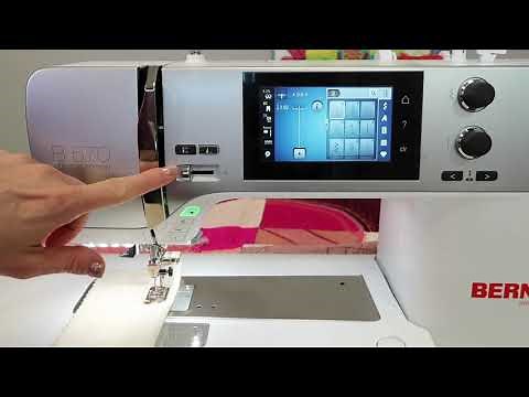 BERNINA 570 16 Speed Control & Start/Stop Button