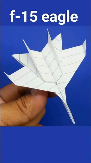 F-15 Paper Jet: The Perfect Glide! ✈️💨