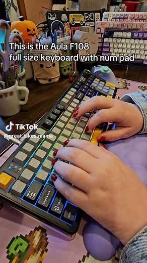 AULA F108 Pro: The Ultimate Clicky Keyboard Experience