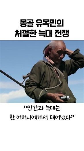몽골 상남자가 복수 대신 선택한 야생의 낭만 미쳤다;;